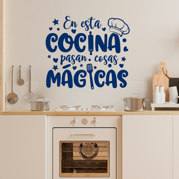 Wall Stickers: Magic Kitchen in Spanish