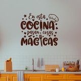 Wall Stickers: Magic Kitchen in Spanish 3