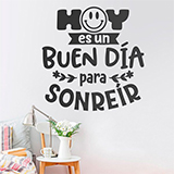 Wall Stickers: Today is a good day to smile 2