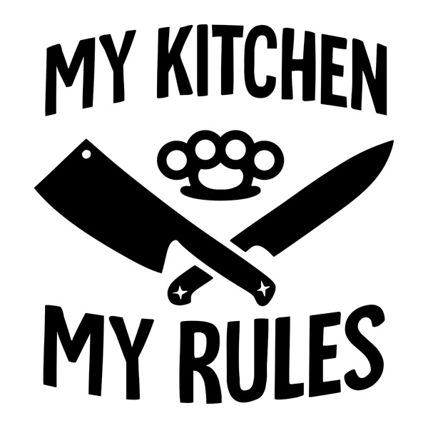 Wall Stickers: My Kitchen my Rules