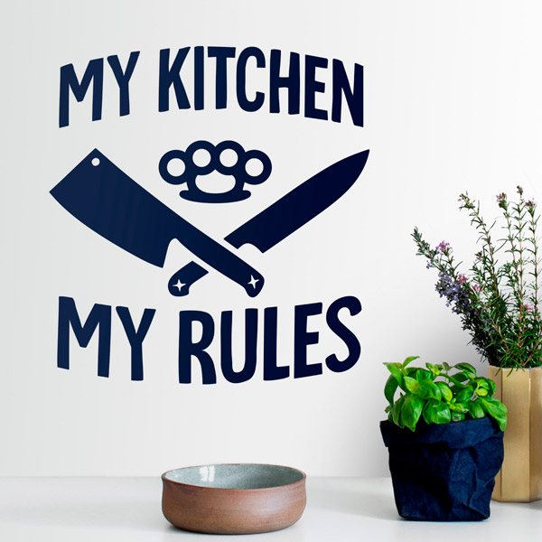 Wall Stickers: My Kitchen my Rules