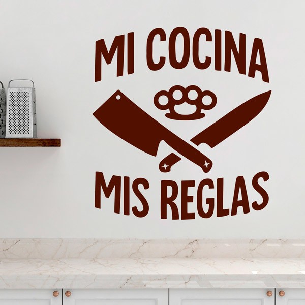 Wall Stickers: My kitchen my rules