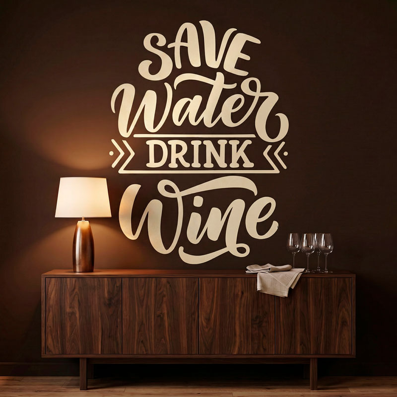 Save Water Drink Wine 3