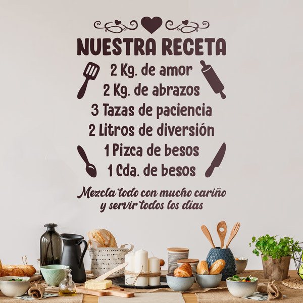 Wall Stickers: Our Recipe 0