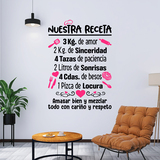 Wall Stickers: Our Multi Recipe 3