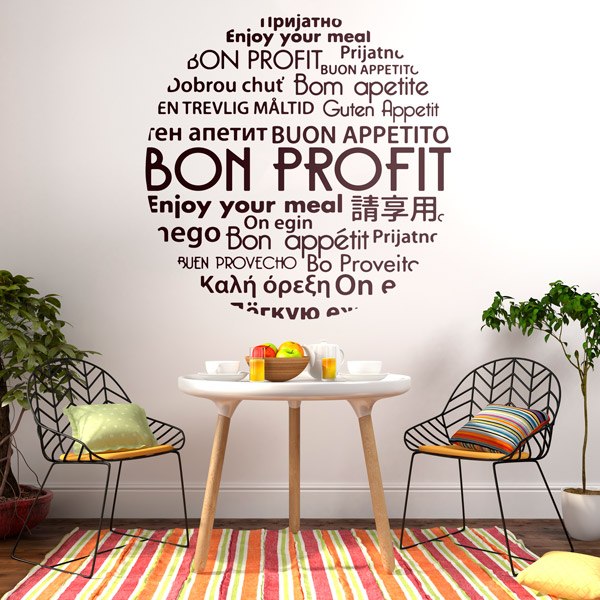 Wall Stickers: Enjoy Your Meal Catalan II