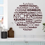 Wall Stickers: Cooking Languages 3