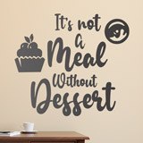 Wall Stickers: Its not a meal without dessert 2