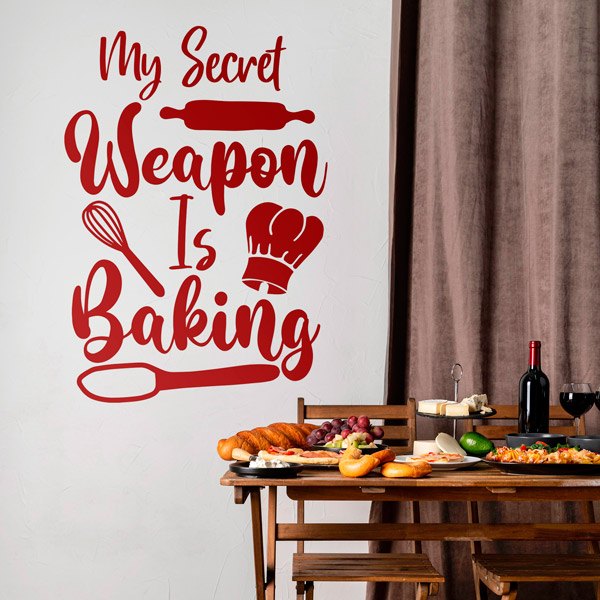 Wall Stickers: My secret weapon is baking