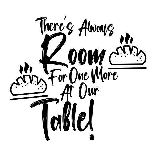 Wall Stickers: There´s always room for one more at our table