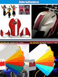 Car & Motorbike Stickers: Reflectable motorbike sport stripes 3