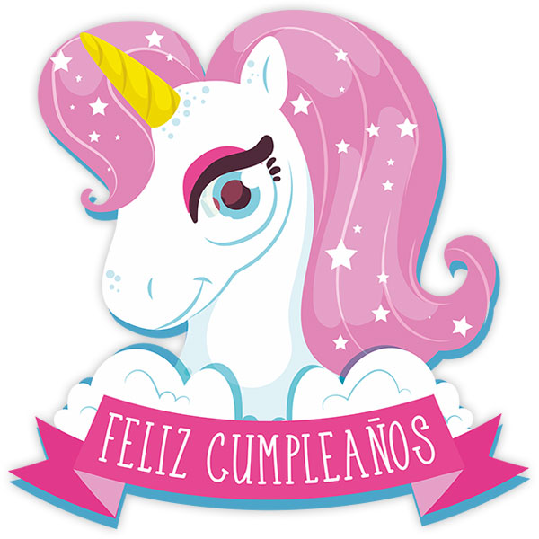 Wall Stickers: Happy Birthday in Spanish