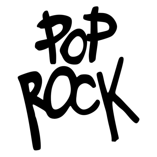 Car & Motorbike Stickers: Pop Rock Graffiti Lettering