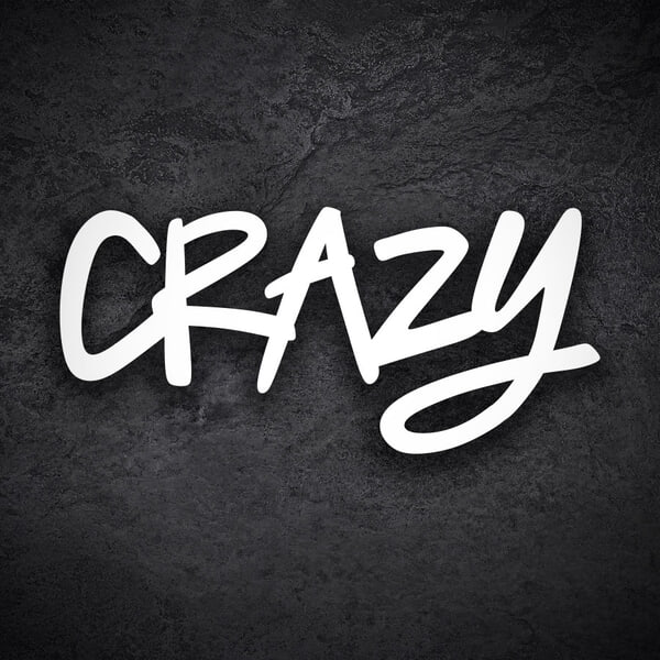 Car & Motorbike Stickers: Doodle Graffiti Crazy