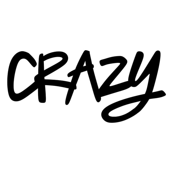 Car & Motorbike Stickers: Crazy Graffiti Lettering