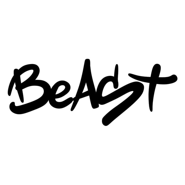 Car & Motorbike Stickers: Doodle Graffiti Beast