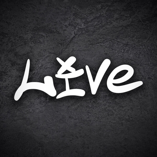 Car & Motorbike Stickers: Doodle Graffiti Live