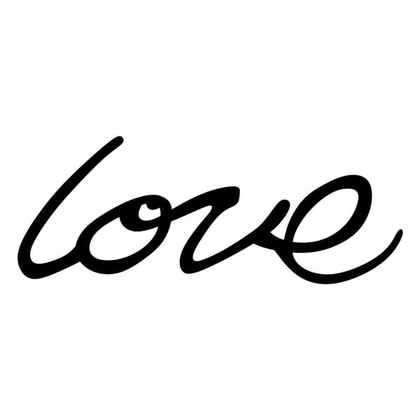 Car & Motorbike Stickers: Doodle Graffiti Love