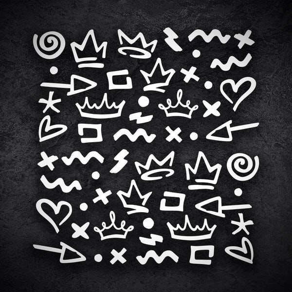Car & Motorbike Stickers: Doodles Graffiti Collection