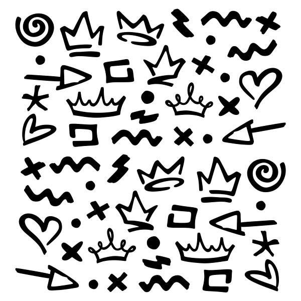 Car & Motorbike Stickers: Doodles Graffiti Collection