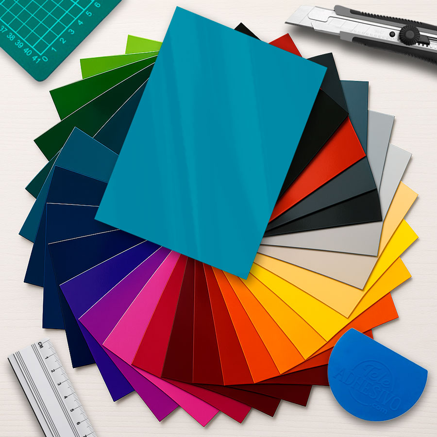 Car & Motorbike Stickers: Adhesive Vinyl Sheets