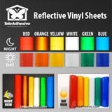 Car & Motorbike Stickers: Reflective Sticker Sheets 3