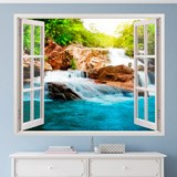 Wall Stickers: Spring and waterfall 3