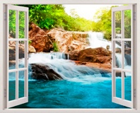 Wall Stickers: Spring and waterfall 5
