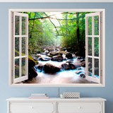 Wall Stickers: Stones in the river spring 3