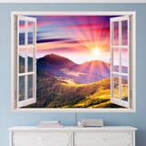 Wall Stickers: Sunset in the mountains 3