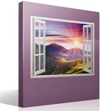 Wall Stickers: Sunset in the mountains 4