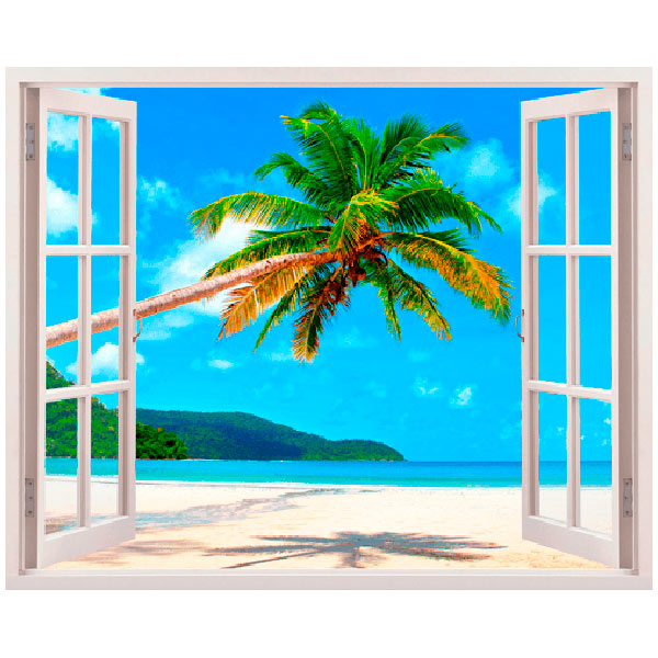 Wall Stickers: Palm tree French Polynesia