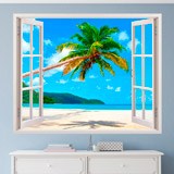 Wall Stickers: Palm tree French Polynesia 3