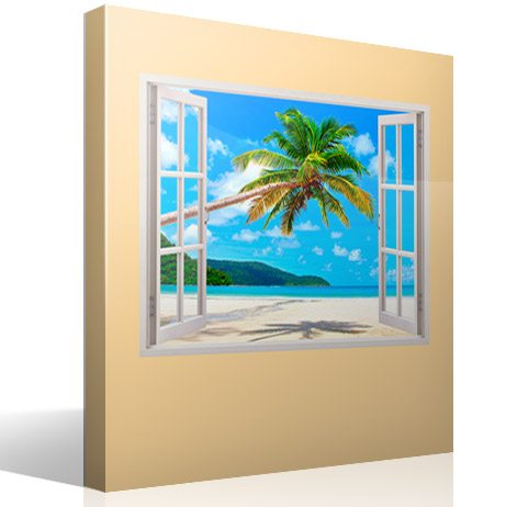 Wall Stickers: Palm tree French Polynesia