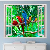 Wall Stickers: Parrots 3