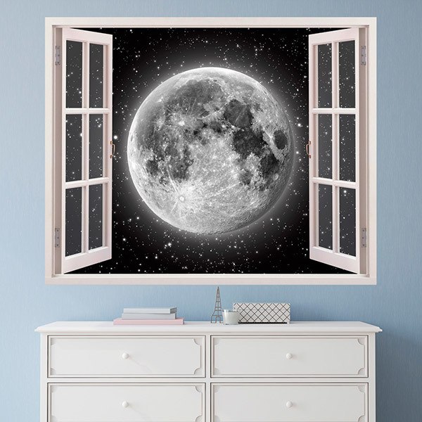 Wall Stickers: Full moon