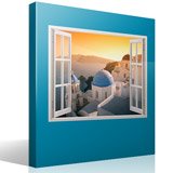 Wall Stickers: Sunset in Santorini 4