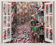 Wall Stickers: Running in San Fermín 5