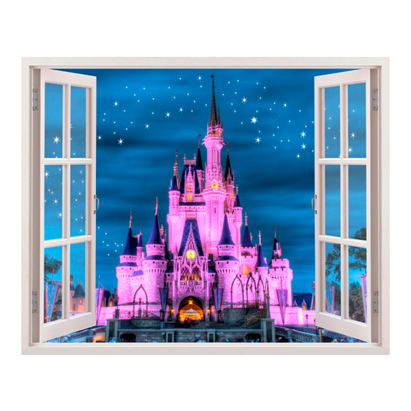 Stickers for Kids: Window Castle of Disney