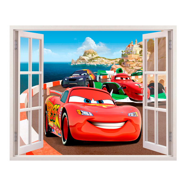 Stickers for Kids: Window Cars in Italy