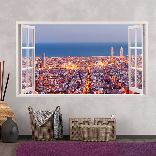 Wall Stickers: Overview of Barcelona