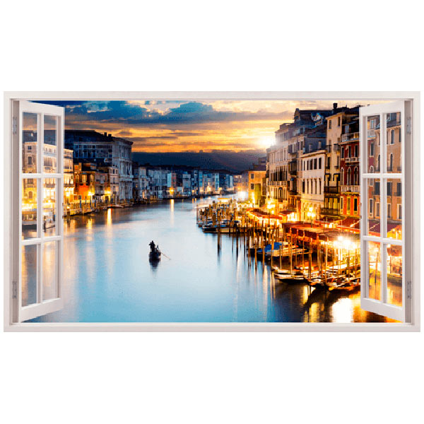 Wall Stickers: Nightfall in Venice