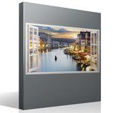 Wall Stickers: Nightfall in Venice 4