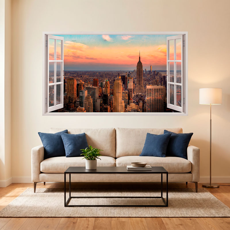 Panorama skyline of New York 7/8