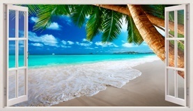 Wall Stickers: Panoramic view of the Caribbean 5