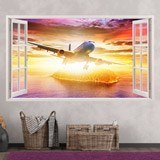 Wall Stickers: Commercial aircraft in the Caribbean 3