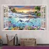 Wall Stickers: Panoramic Sea bottom 3