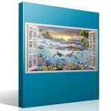 Wall Stickers: Panoramic Sea bottom 4