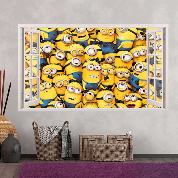 Wall Stickers: Thousands of Minions