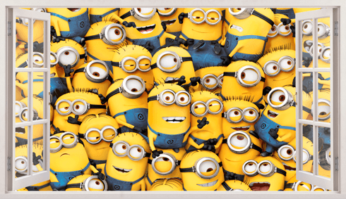 Wall Stickers: Thousands of Minions